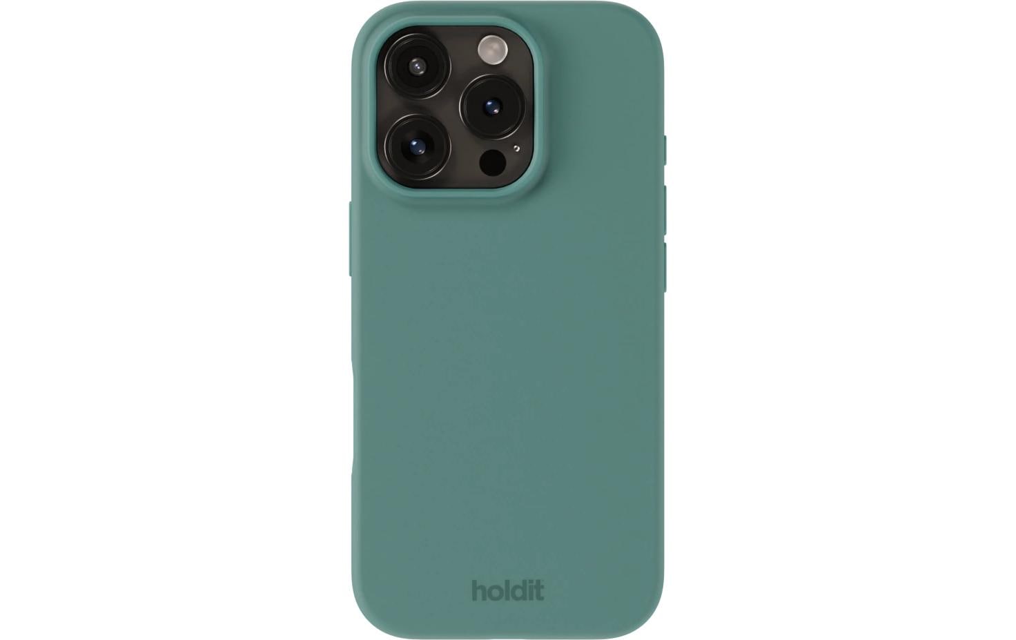 1733873 - Mediatech Holdit Silicone Case Moss Green iPhone 16 Pro Max kaufen Schweiz | Mediatech.ch