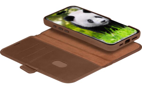 1734140_3 - Mediatech dbramante Lynge MagSafe Dark Tan iPhone 16 Plus