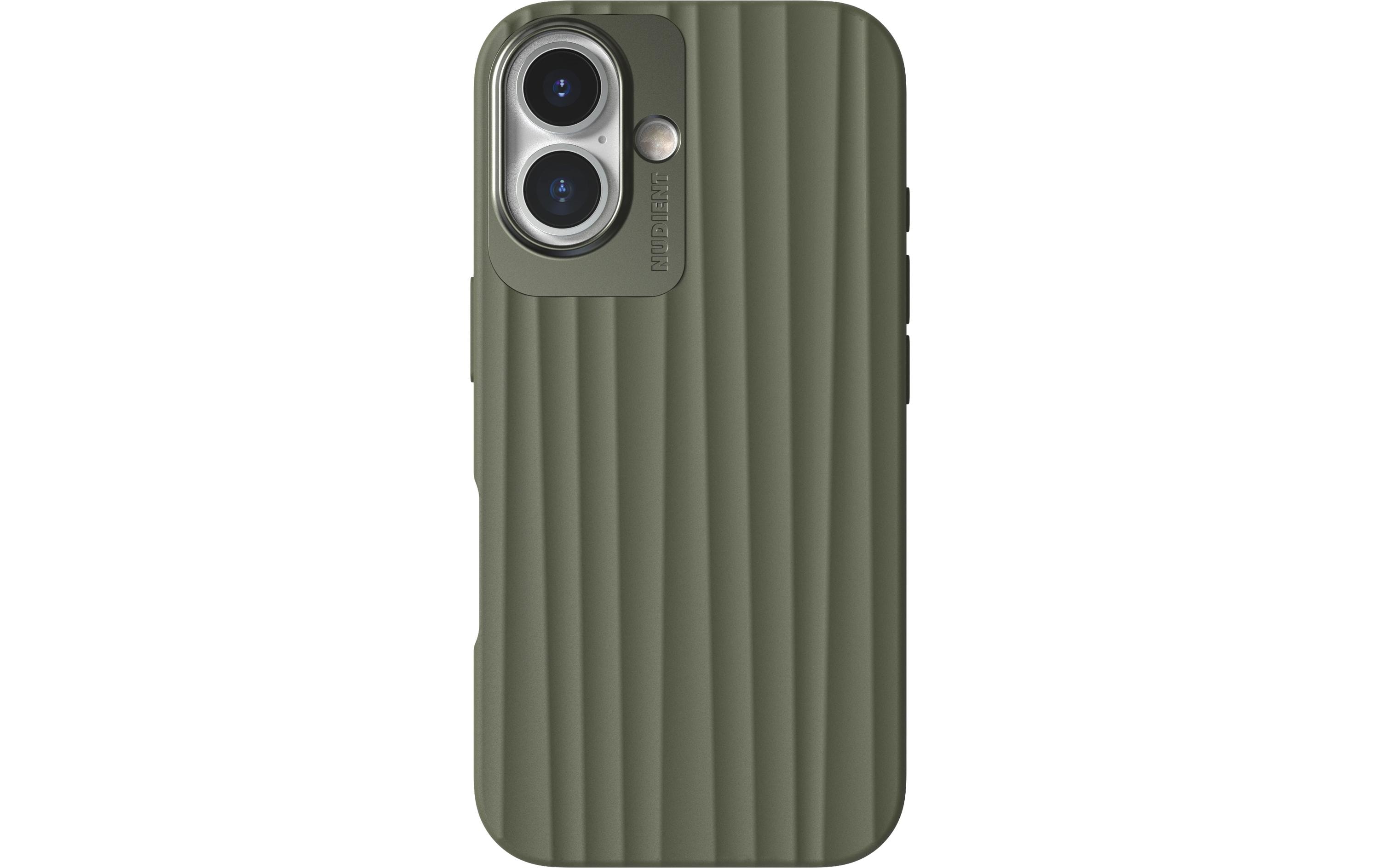 1734279 - Mediatech Nudient Bold MagSafe Olive Green iPhone 16
