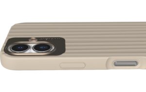Nudient Bold MagSafe Linen Beige iPhone 16