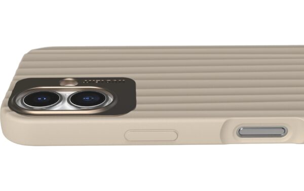 Nudient Bold MagSafe Linen Beige iPhone 16
