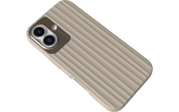 Nudient Bold MagSafe Linen Beige iPhone 16