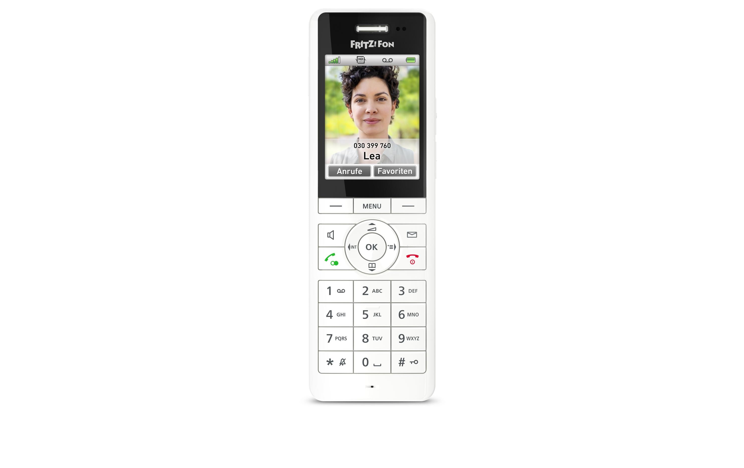 1734350_1 - Mediatech AVM FRITZ!Fon X6 int: White DECT für Fritzbox oder DECT-Basisstation