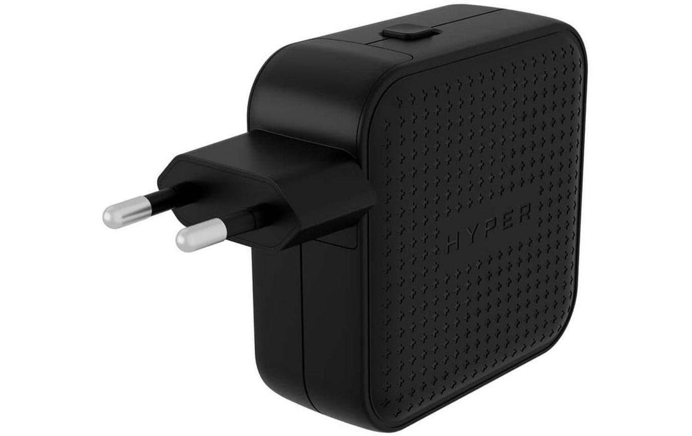 1734710_1 - Mediatech Hyper 70W USB-C GaN Travel Charger 3C+1A, schwarz