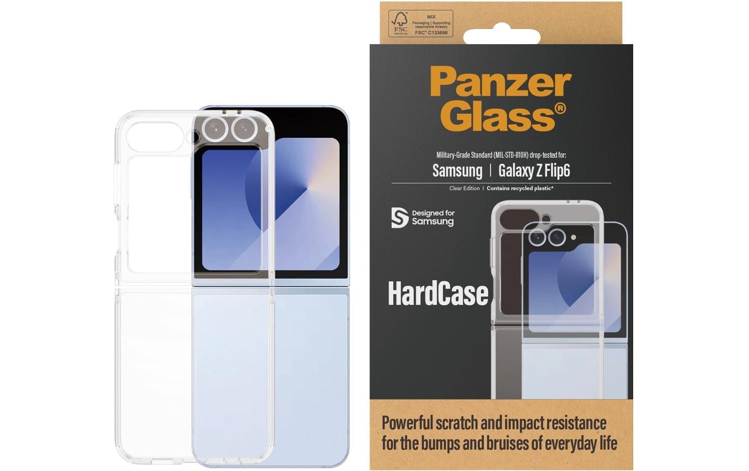 1734953_1 - Mediatech PanzerGlass Hardcase Transparent Galaxy Z Flip6