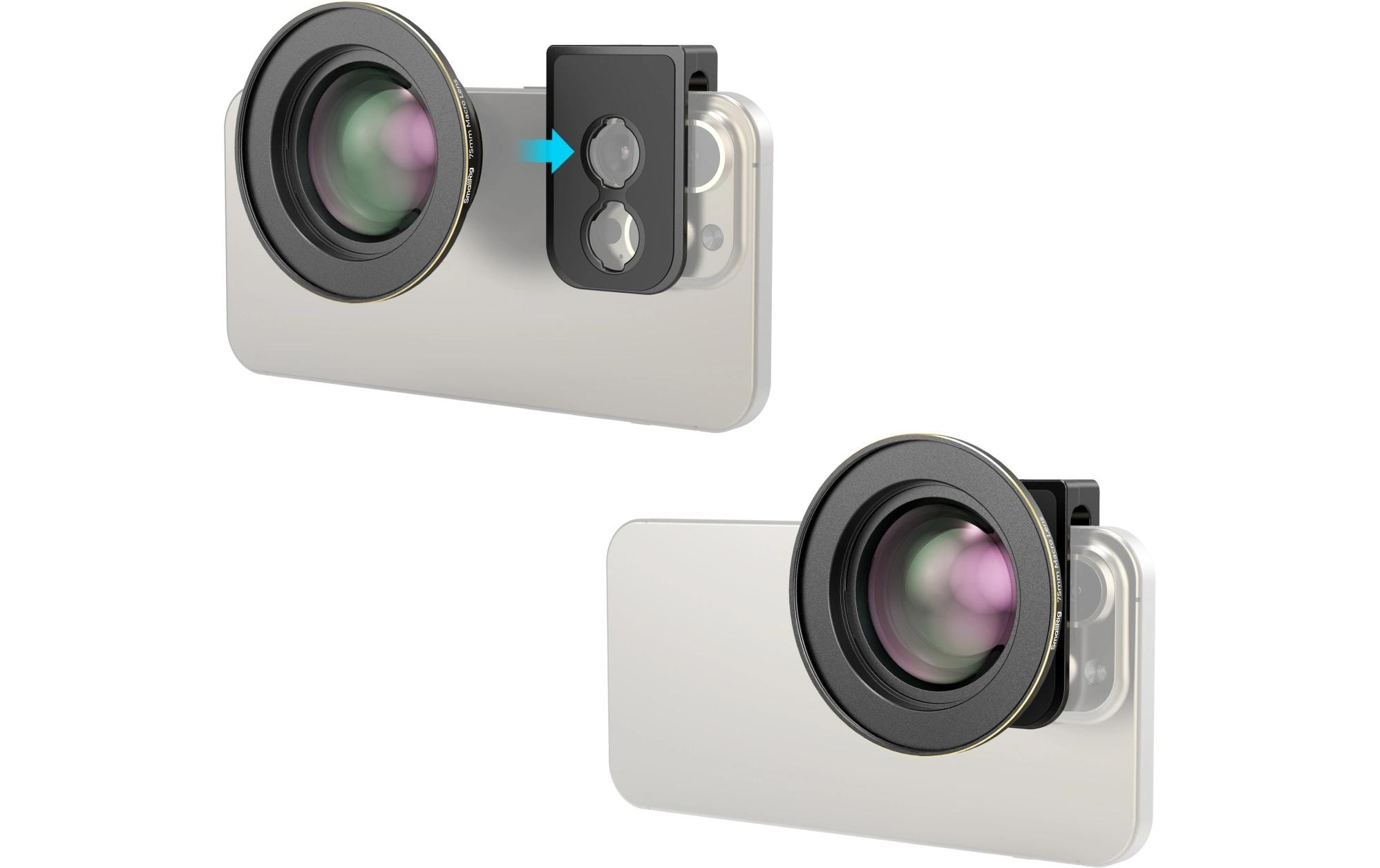 1735927_1 - Mediatech SmallRig 75mm Macro Lens for Mobile Phone (T-mount)