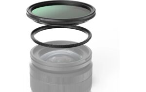 1735933_5 - Mediatech SmallRig Attachable VND Filter Kit ND2-32 with M-mount Filter Adapter 67mm