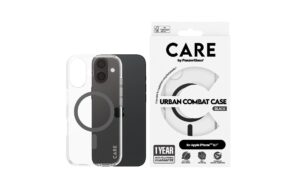 CARE Backcover Flagship Black fürs iPhone 16, mit MagSafe