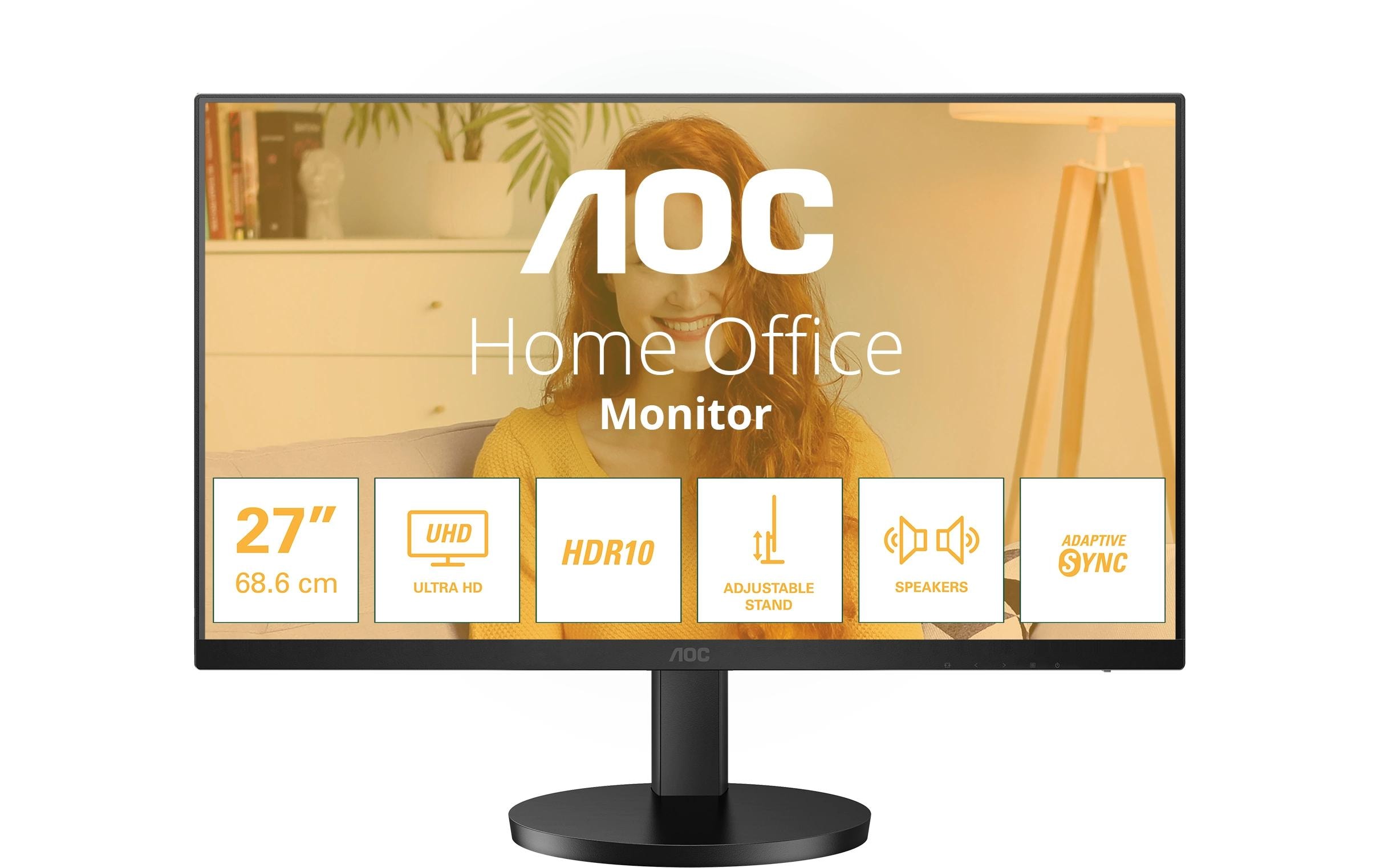 AOC Monitor U27B3AF 27 IPS Monitor, 3840x2160