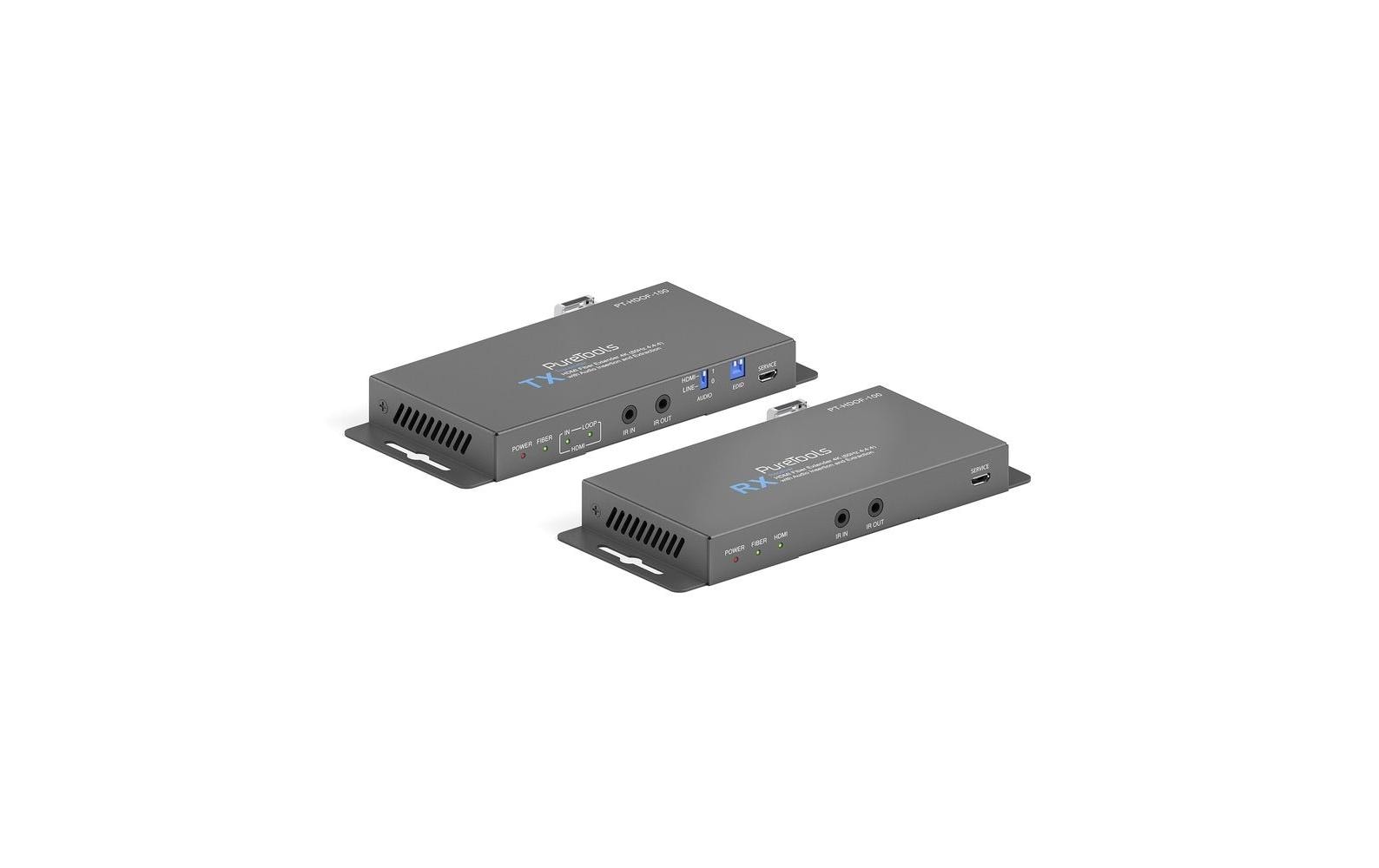 1737728 - Mediatech PureTools PT-HDOF-100 HDMI Fiber Extender, 4K60Hz kaufen Schweiz | Mediatech.ch