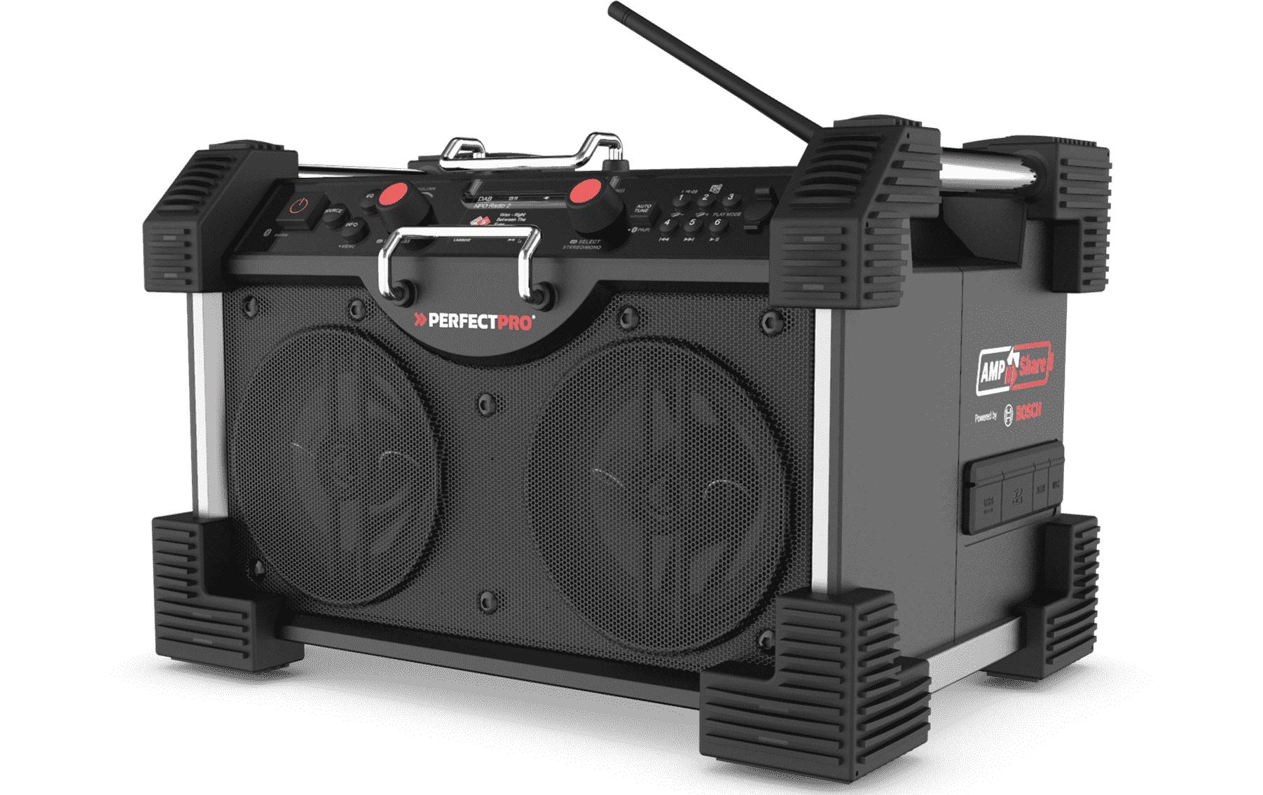 1738029 - Mediatech PERFECTPRO ROCKHART RH4-18V DAB+/Baustellen-Radio, powered by BOSCH Pro kaufen Schweiz | Mediatech.ch