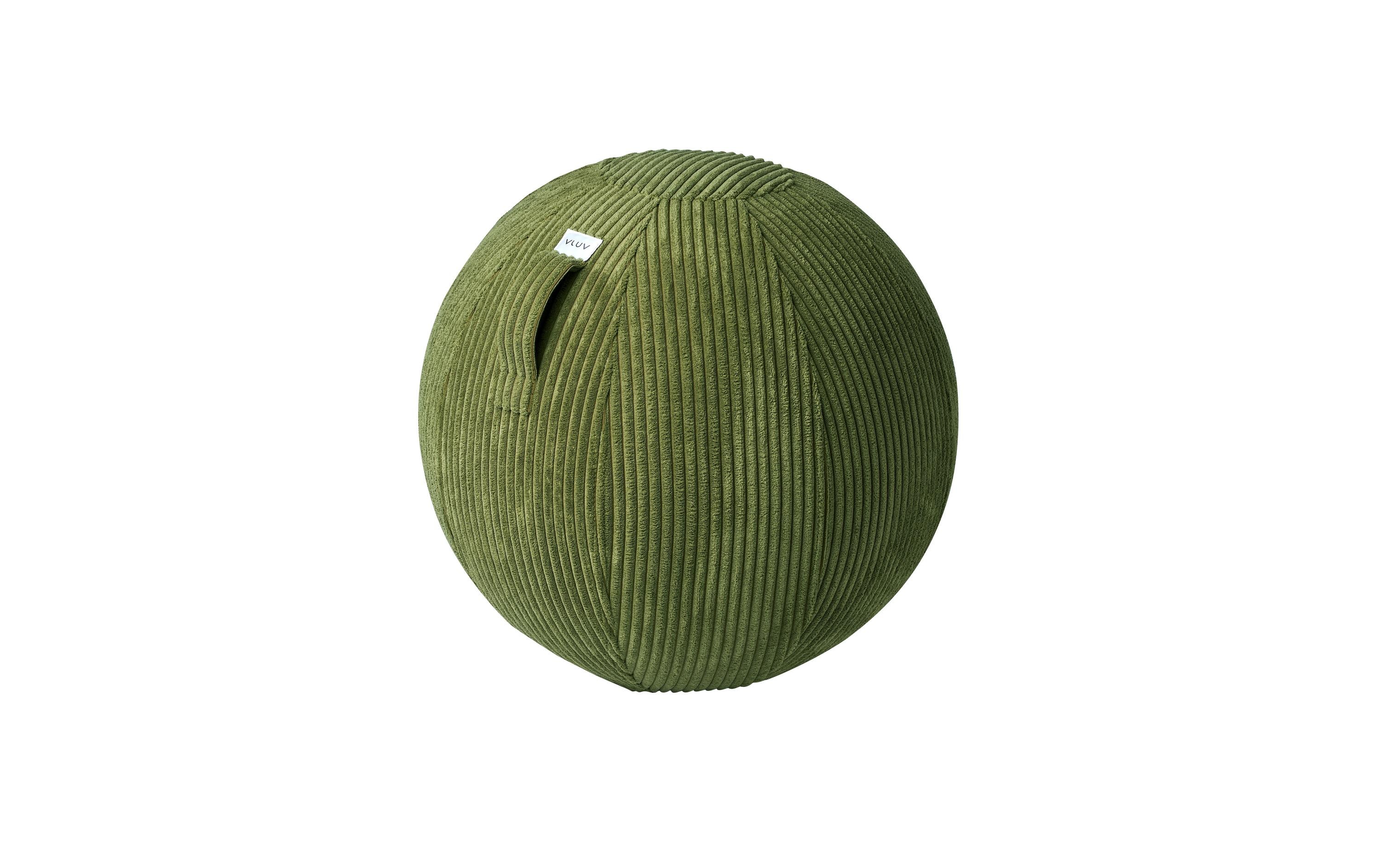 1738191 - Mediatech Vluv Vlip Breitcord Stoff Sitzball oliv , Ø 50-55cm