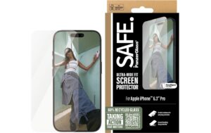 1738609 - Mediatech SAFE. Displayschutz Ultra Wide Fit fürs iPhone 16 Pro
