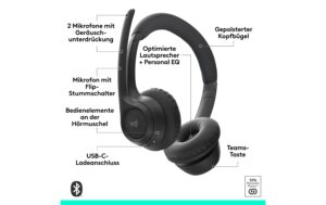 1740375_5 - Mediatech Logitech Zone 305 Teams Bluetooth Teams Version Bluetooth