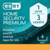 ESET HOME Security Premium - ESD Voll, 1yr, 3us, ML