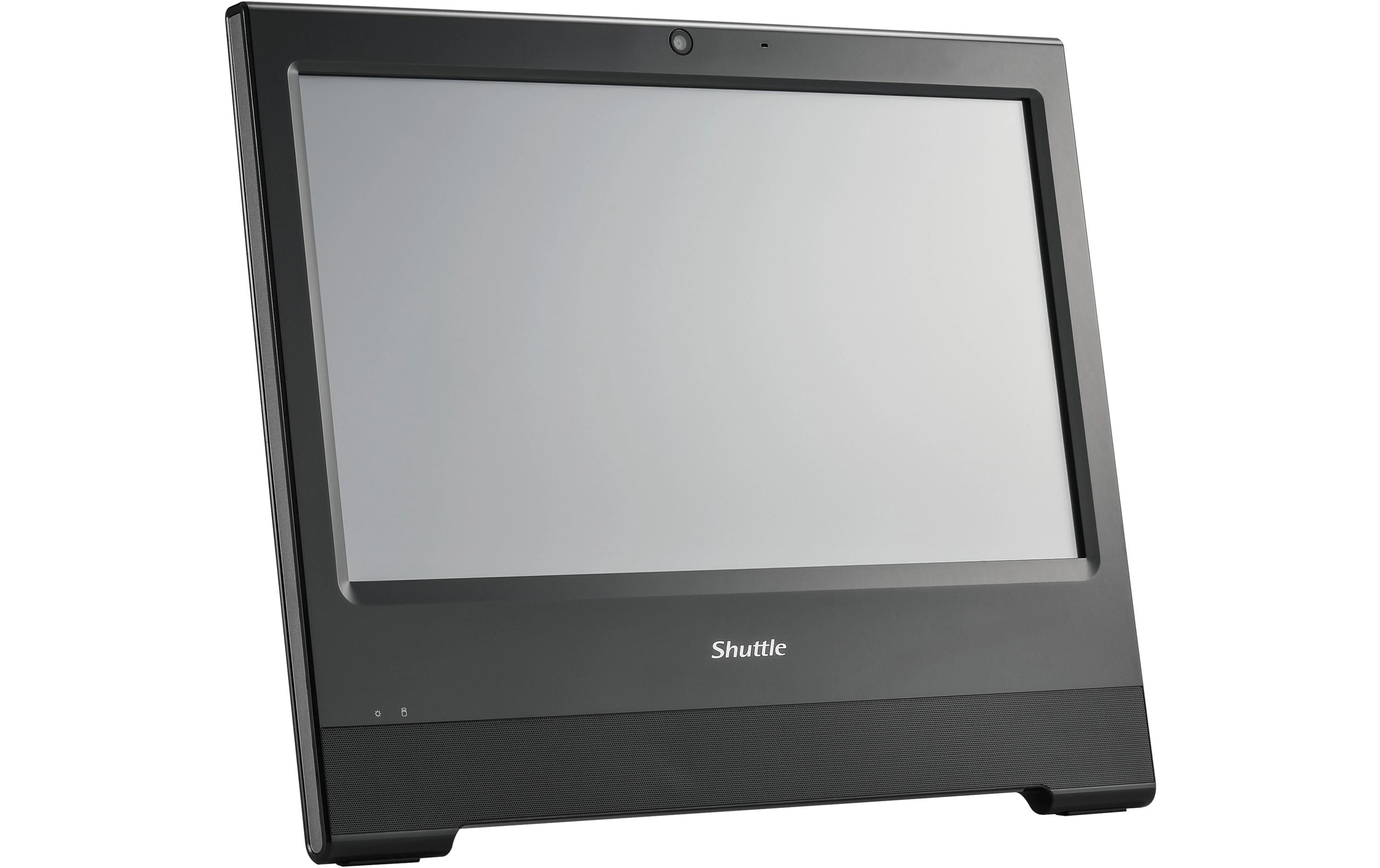 Shuttle Barebone X50V9 Black Touchscr. AiO Intel Cel. 7305, 2x DDR5-5200 SO-DIMM