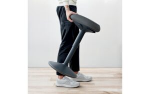 Leitz Ergonomischer Ergo Active Sitzhocker dunkelgrau