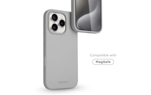 Vonmählen Soft Silicone Case Light Gray iPhone 16 Pro