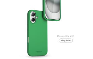 1743403_1 - Mediatech Vonmählen Soft Silicone Case Green Haven iPhone 16 Plus