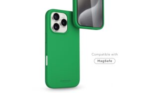 1743404_1 - Mediatech Vonmählen Soft Silicone Case Green Haven iPhone 16 Pro