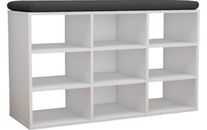 1744557 - Mediatech VCM Schuhbank Hinsol XS 9 Fächer Weiss kaufen Schweiz | Mediatech.ch