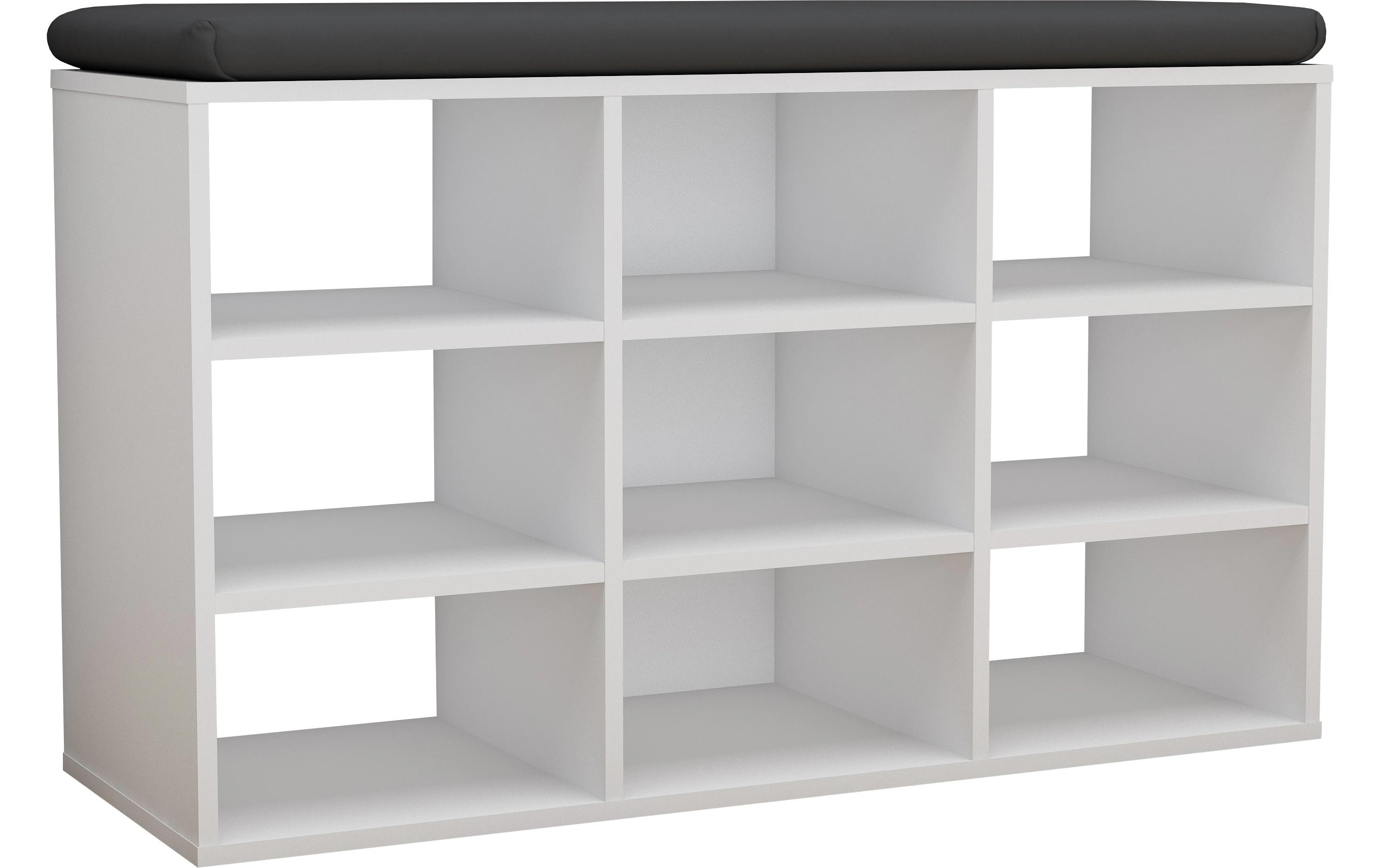 1744557 - Mediatech VCM Schuhbank Hinsol XS 9 Fächer Weiss kaufen Schweiz | Mediatech.ch