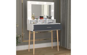 1744599_2 - Mediatech VCM Make-up-Tisch Lindas Anthrazit