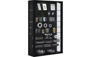 1744606_1 - Mediatech VCM Wandvitrine Vitrosa Mini Schwarz