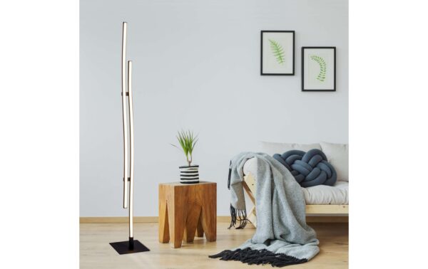 1744967_8 - Mediatech Näve Onda Stehleuchte LED fest verbaut, IP20, Warmweiss
