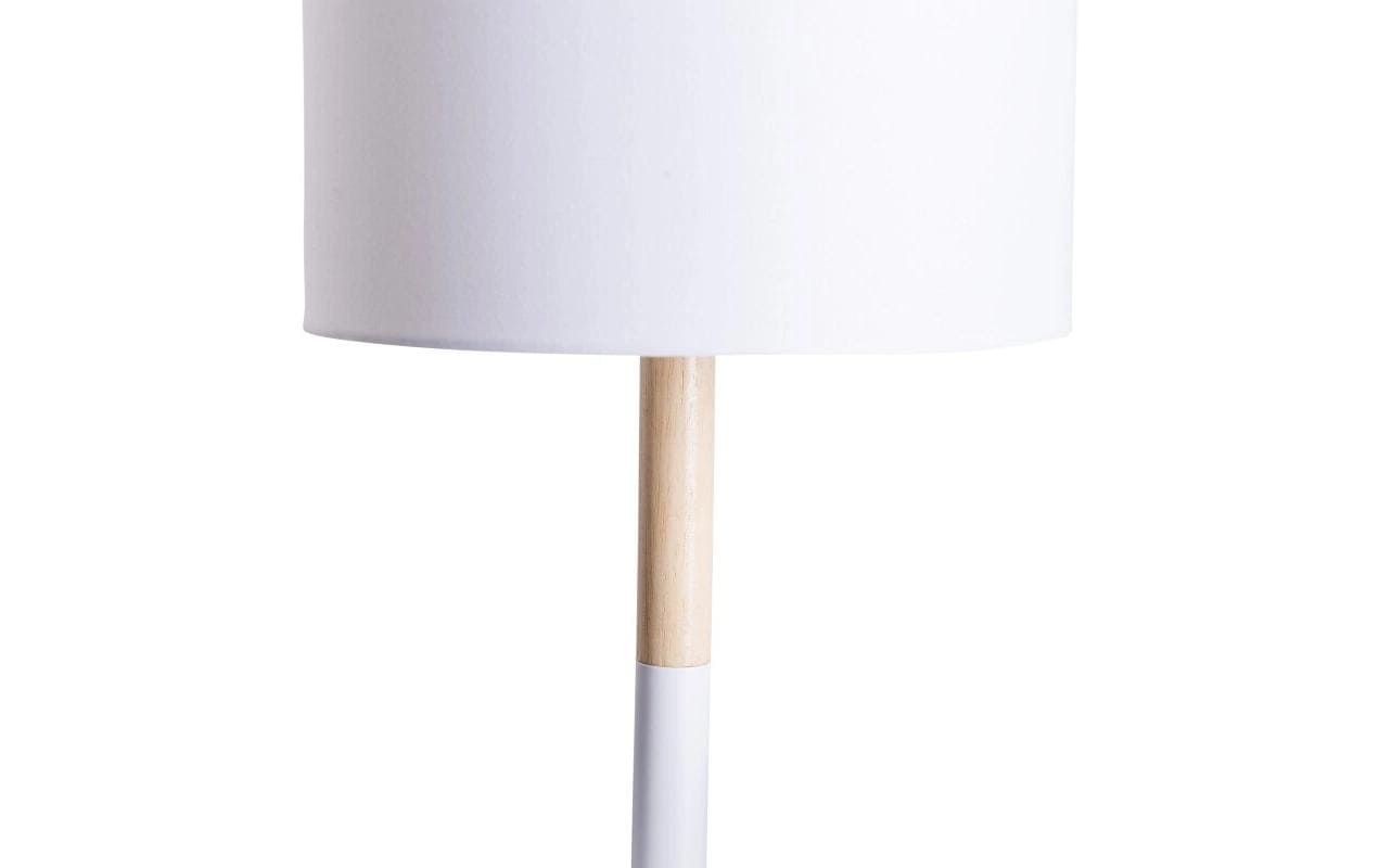 1744977_1 - Mediatech Näve Tessile Tischleuchte weiss E14, 40W, IP20
