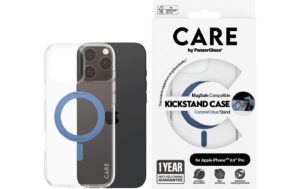 CARE Backcover Feature Kickstand Blue fürs iPhone 16 Pro Max, mit MagSafe