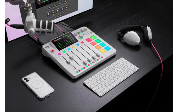 Rode RODECaster Pro II White Podcast Production Konsole, weiss