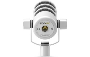 1745452_3 - Mediatech Rode PodMic White Dynamisches Mikrofon, weiss