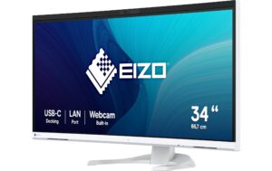 FlexScan EV3450XC WT, 34, white 3440 x 1440, 21:9 Ultrawide, Curved Display