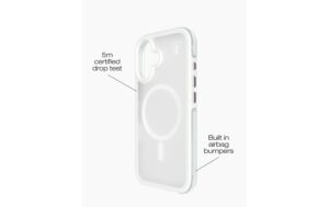 Ideal Cover Cloudy White iPhone 16 Plus