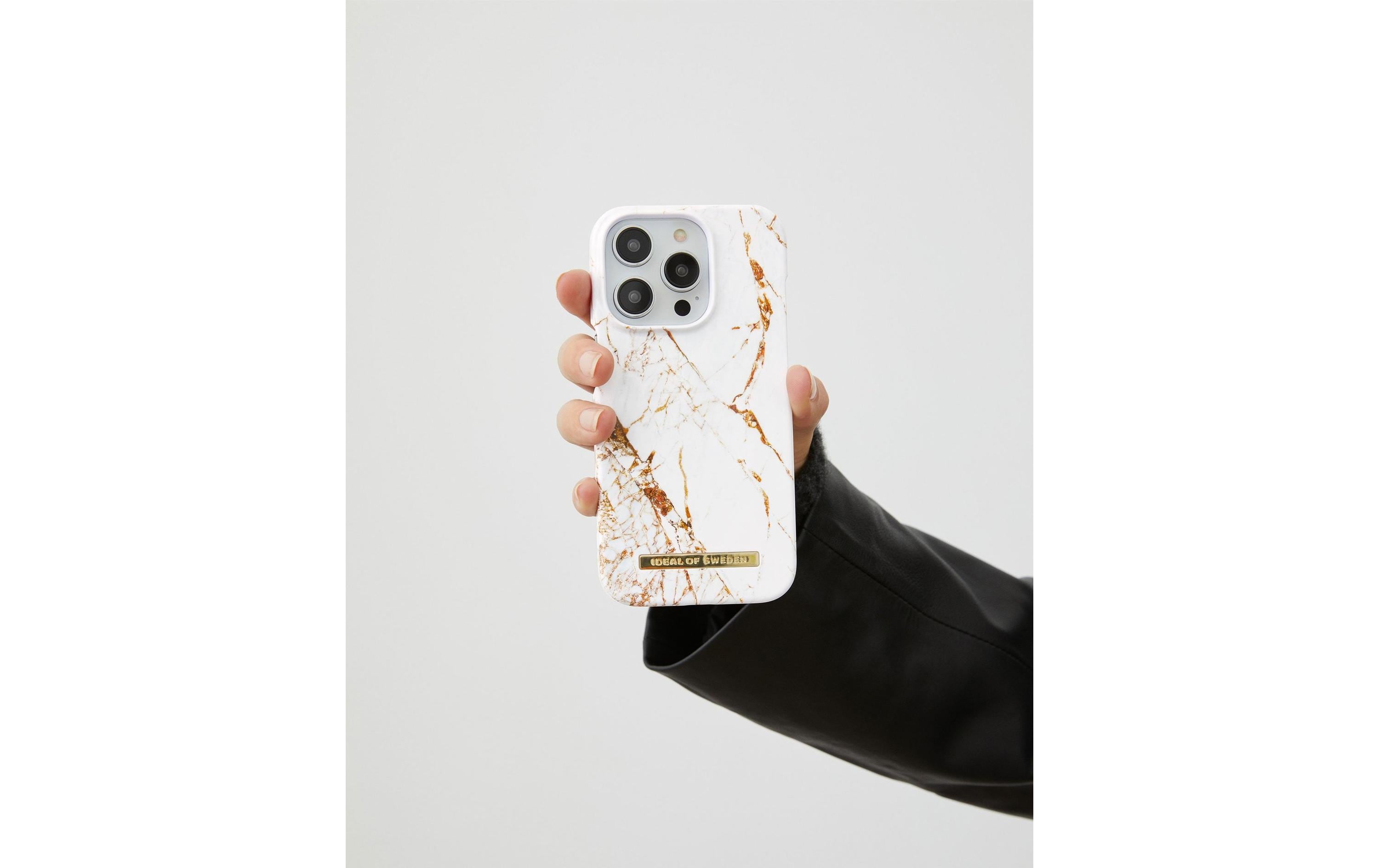 1746639_1 - Mediatech Ideal Cover Carrara Gold iPhone 16 Plus