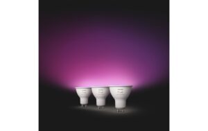 Philips Hue White & Col. Amb. GU10 Dreierpack 3x350lm