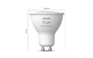 Philips Hue White & Col. Amb. GU10 Dreierpack 3x350lm