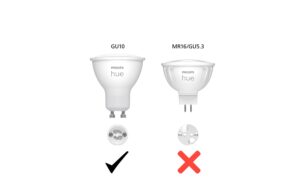 Philips Hue White & Col. Amb. GU10 Dreierpack 3x350lm