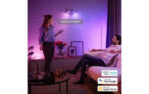 Philips Hue White & Col. Amb. GU10 Dreierpack 3x350lm