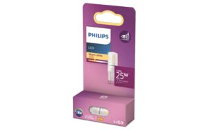 1748480_1 - Mediatech Philips LED Lampe 2W (25W) G9, 204lm, 2700K, klar