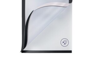 1748676_2 - Mediatech Franken Plakatrahmen PRO A4, Schwarz, 2 Stück