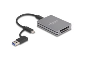Delock USB-C Card Reader für SD & CFexpress Typ B Speicherkarte