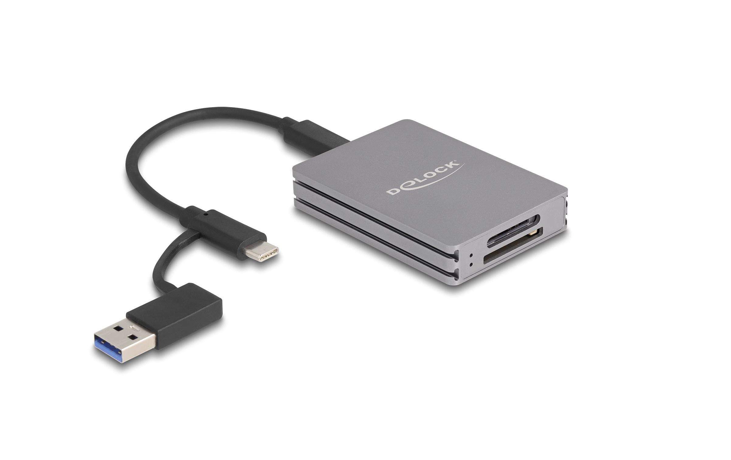 1748837 - Mediatech Delock USB-C Card Reader für SD & CFexpress Typ A Speicherkarte