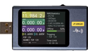 1749671 - Mediatech jOY-it USB Volt-/Amperemeter UM120 USB C Messgerät Multifunktion kaufen Schweiz | Mediatech.ch