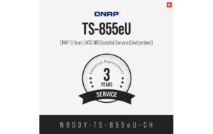 QNAP 3 Jahre 5X13 NBD (onsite) Service (CH) NBD3Y-TS-855eU-CH, Electronic copy kaufen Schweiz | Mediatech.ch