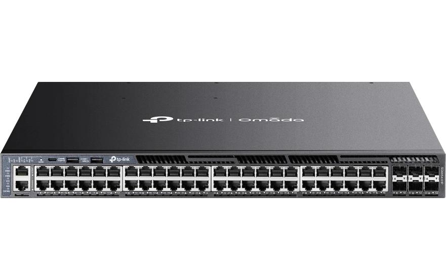 1752291_1 - Mediatech TP-Link SG6654XHP: Switch 48GB PoE+ RJ45 Ports, 6x10G SFP+