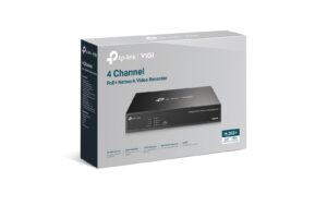 1752303_5 - Mediatech TP-Link VIGI 4 Channel PoE+ Network Video Recorder, ohne HDD