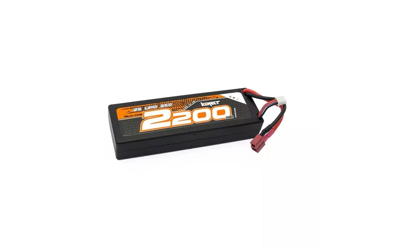 1752466 - Mediatech Konect Lipo 2200mah 7.4V 25C 2S1P 16.5Wh (Slim Pack Dean ) kaufen Schweiz | Mediatech.ch