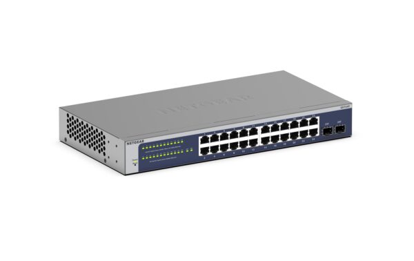1755673_2 - Mediatech Netgear GS724T V6: 24 Port Smart Switch 24-Port Gigabit Smart Switch